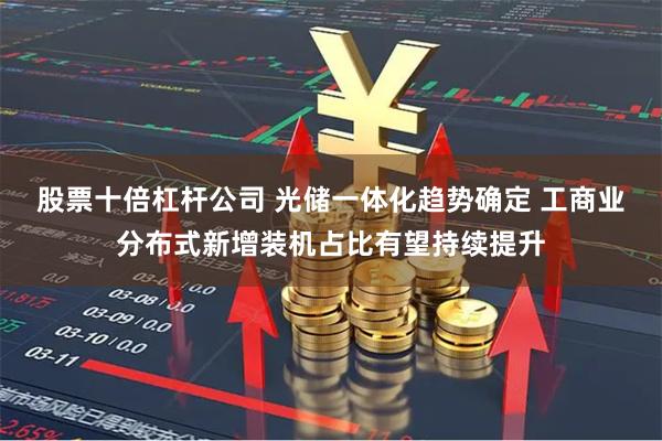 股票十倍杠杆公司 光储一体化趋势确定 工商业分布式新增装机占比有望持续提升