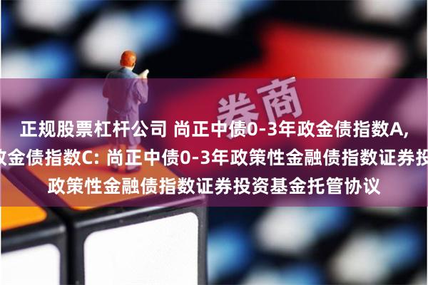 正规股票杠杆公司 尚正中债0-3年政金债指数A,尚正中债0-3年政金债指数C: 尚正中债0-3年政策性金融债指数证券投资基金托管协议